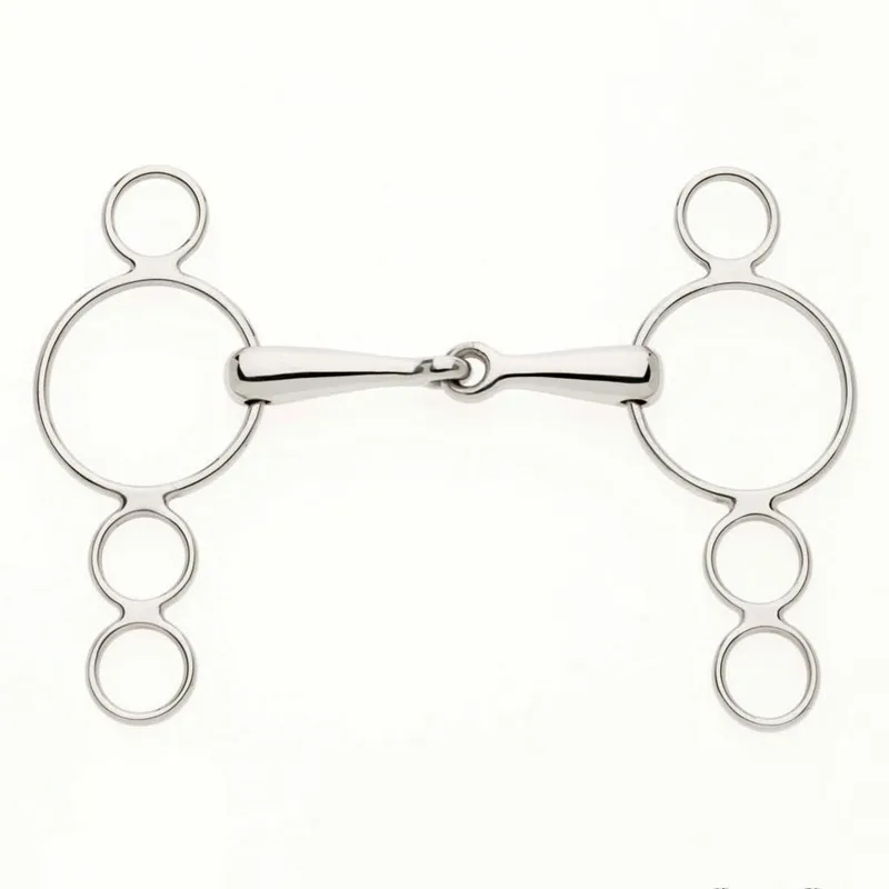 Lorina 3-Ring Jointed Gag Bit