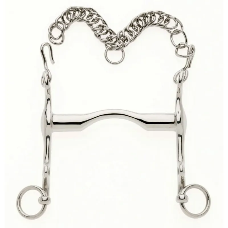 Lorina Fixed Cheek Dressage Weymouth Bit-1