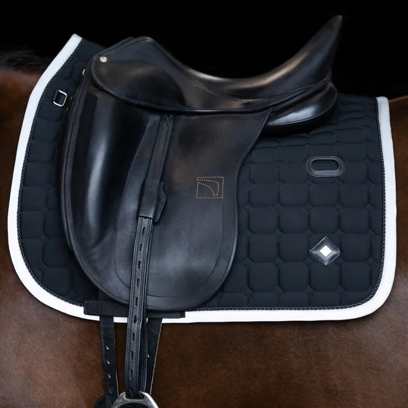 Imperial Riding Luminous Dressage Saddle Pad - Black-1
