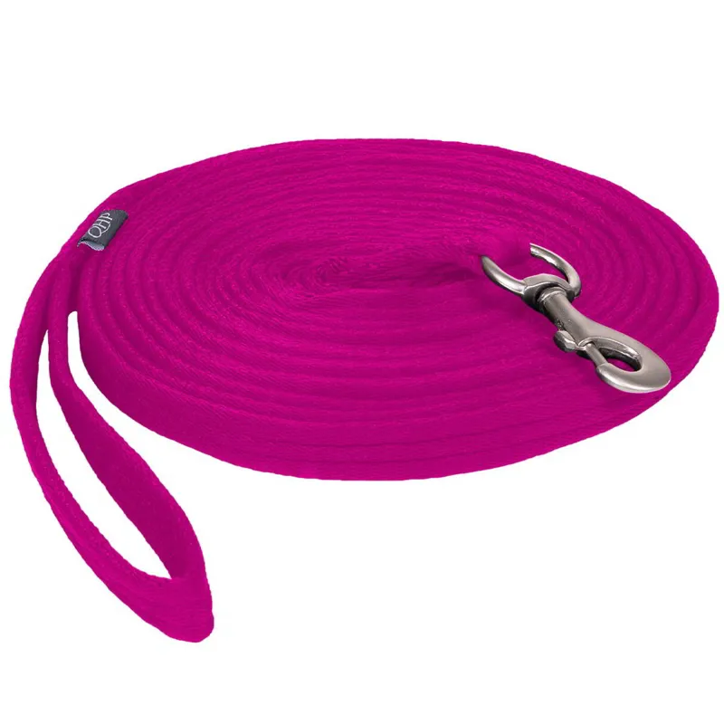 QHP Lunging Line in Bag - Fuchsia
