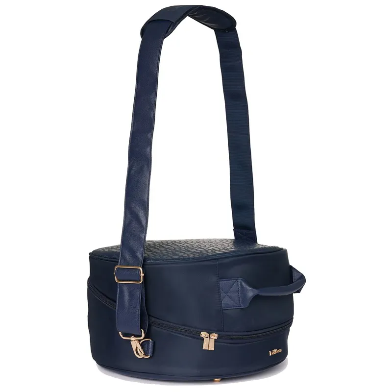 LeMieux Luxe Helmet Case - Navy-1