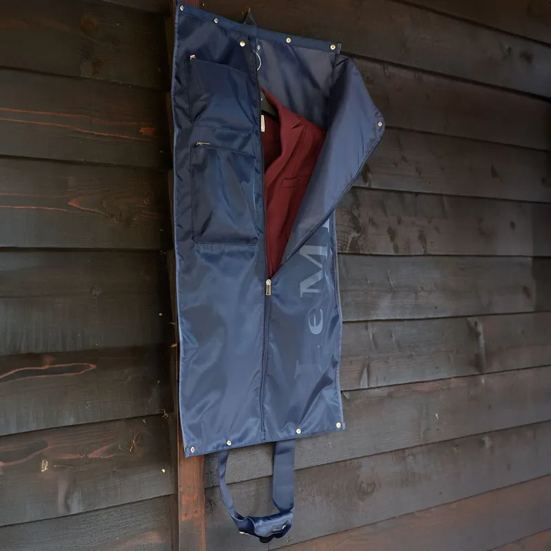 LeMieux Luxe Show Jacket Garment Bag - Navy-10