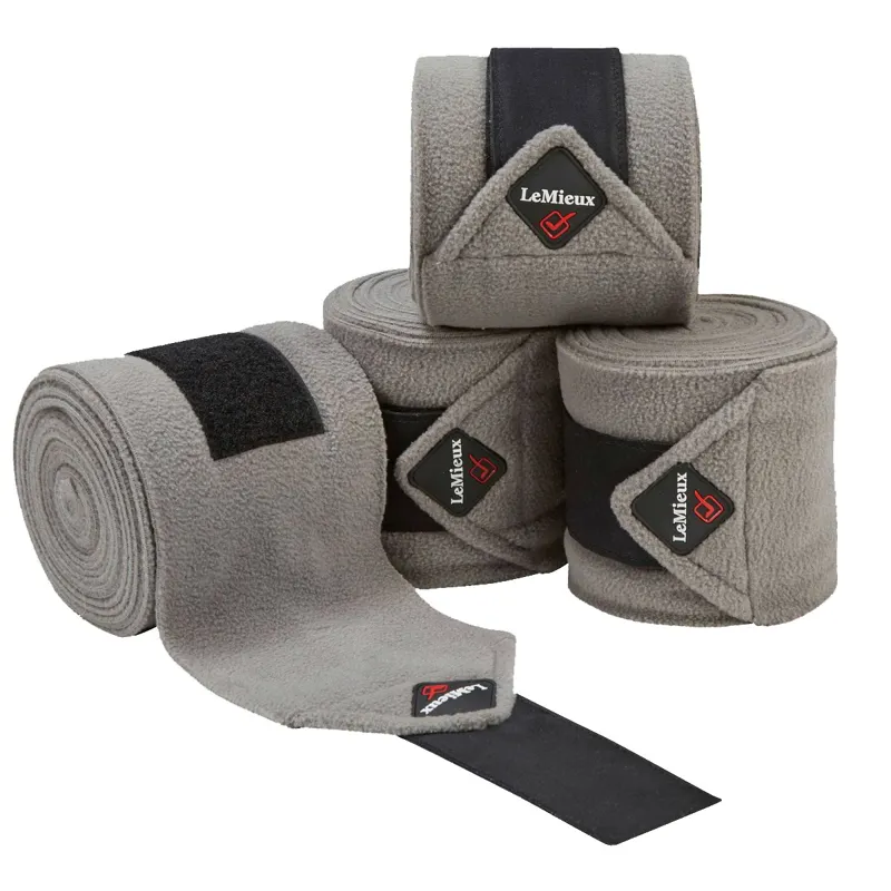 LeMieux Luxury Polo Wraps - Grey