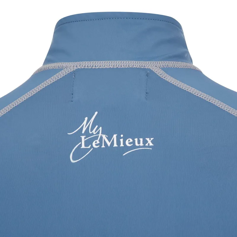 LeMieux Womens Base Layer - Ice Blue/Grey-5