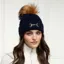 Holland Cooper Horse Bit Pom-pom Hat - Ink Navy