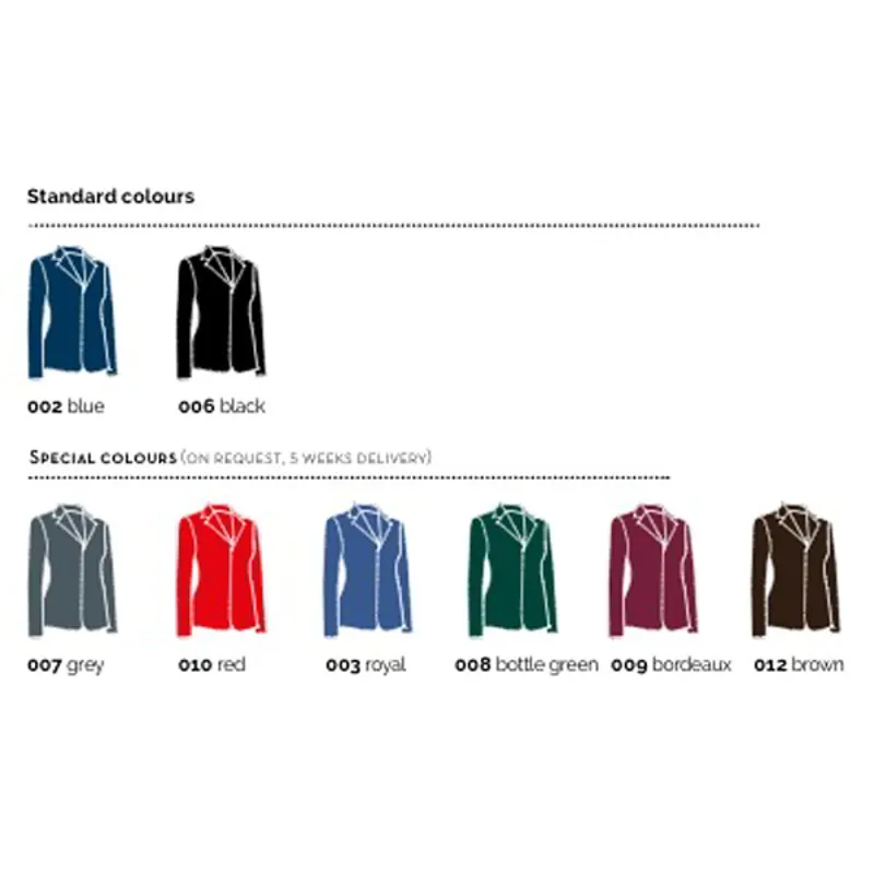 Equiline Gait X-Cool Evo Ladies Show Coat - Customization-2