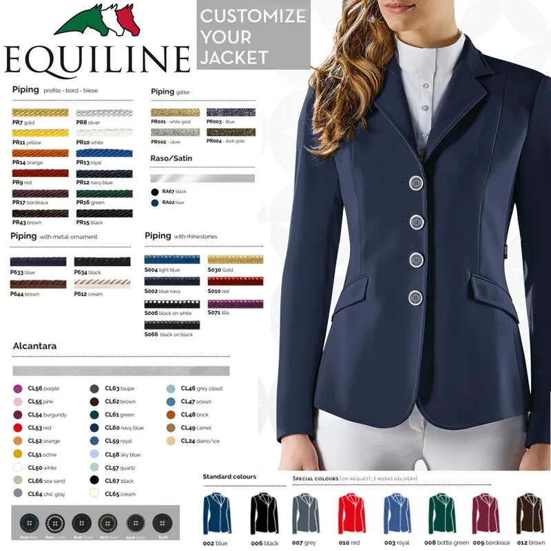 Equiline Gait X-Cool Evo Ladies Show Coat - Customization