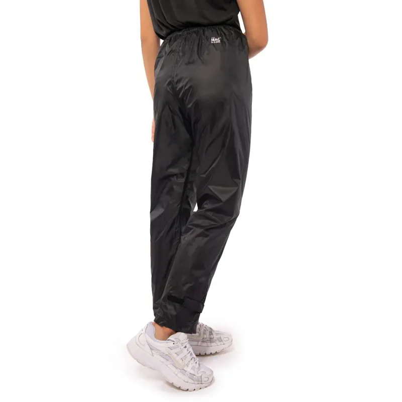 Mac In A Sac Origin 2 Waterproof Junior Rain Pants - Black-2
