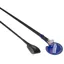 Mactack Riding Whip with No6 Keeper and Nickel Mushroom Cap - Black