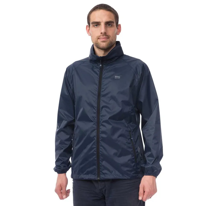 Mac in a Sac Origin Unisex Packable Waterproof Jacket - Navy