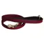 Mackey Padded Dog Leash - Mulberry/Brown