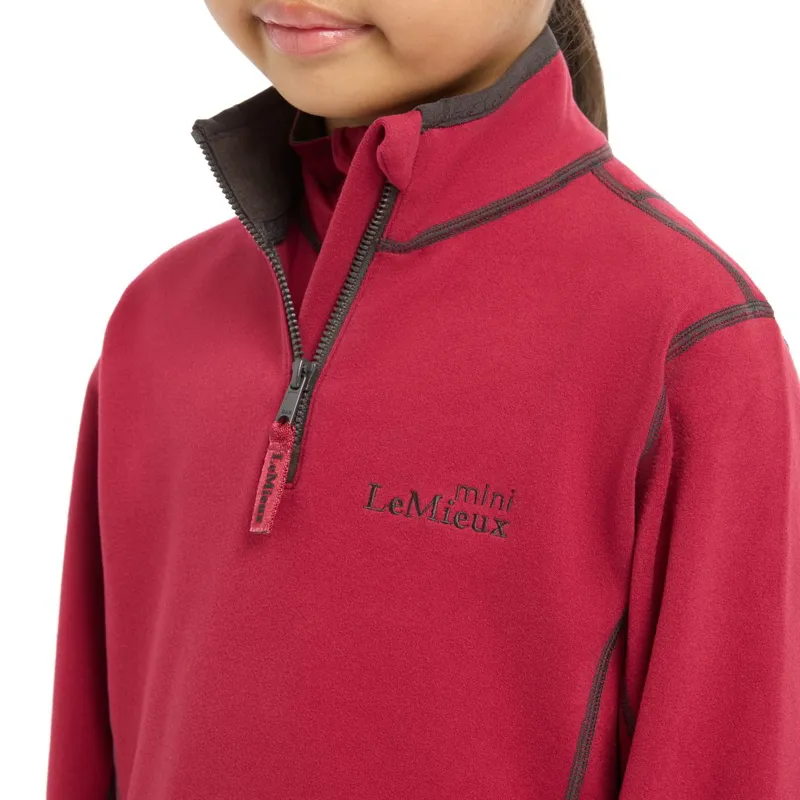 LeMieux Mini Mari Micro Fleece Pullover - Ember-6