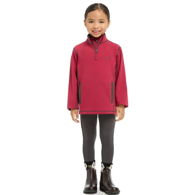 LeMieux Mini Mari Micro Fleece Pullover - Ember-5