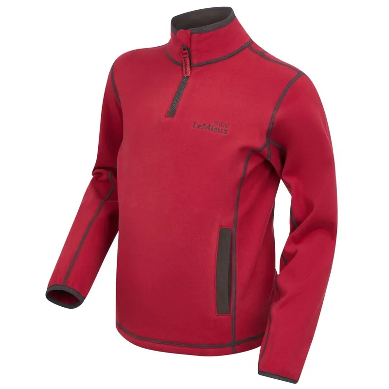 LeMieux Mini Mari Micro Fleece Pullover - Ember-3