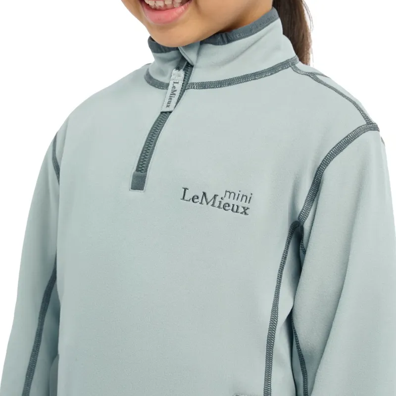 LeMieux Mini Mari Micro Fleece Pullover - Glacier-6