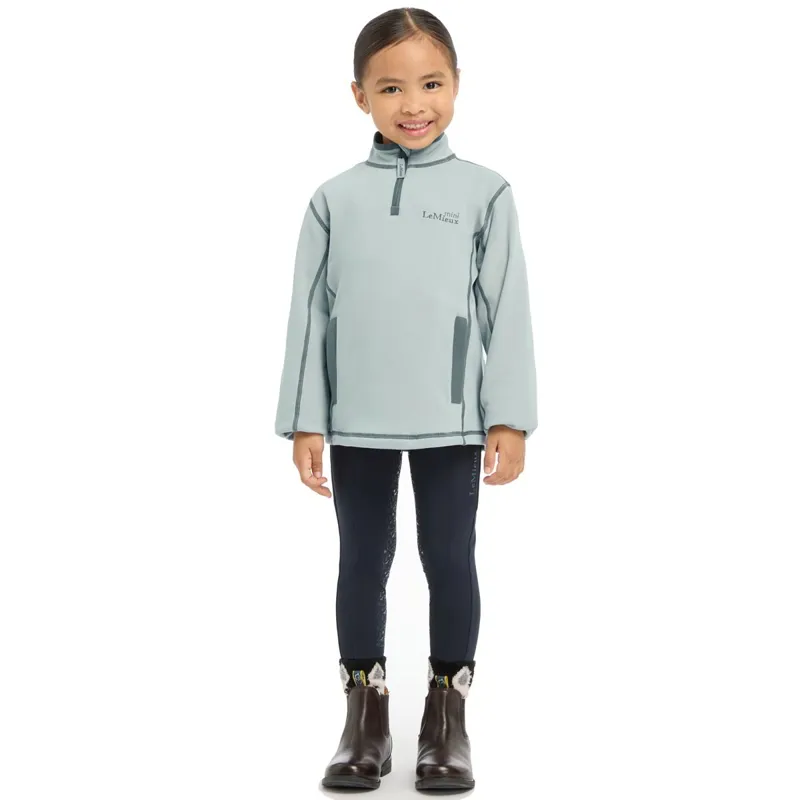 LeMieux Mini Mari Micro Fleece Pullover - Glacier-5