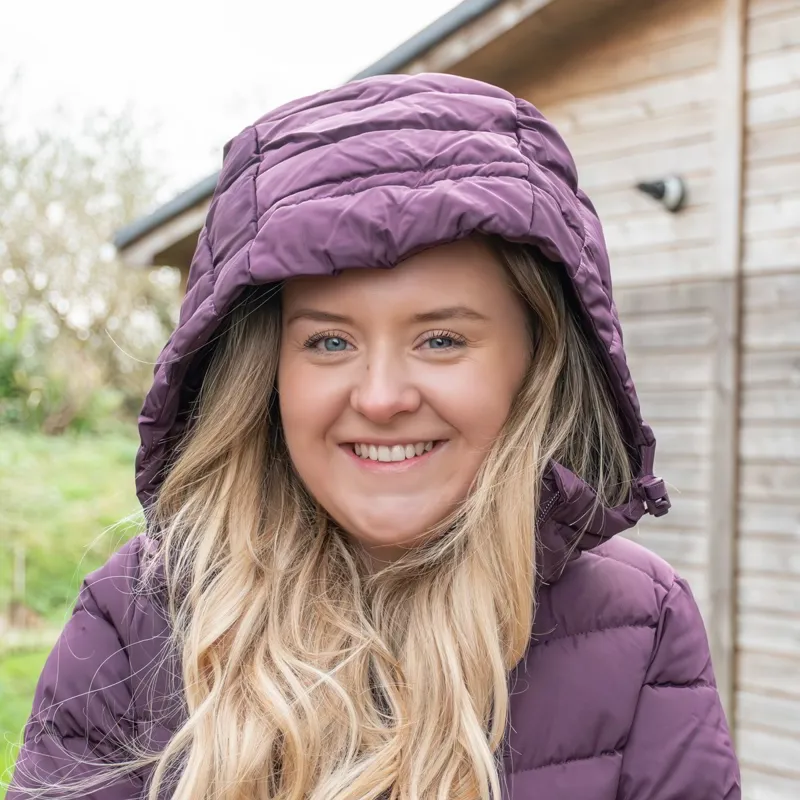 Mark Todd Warwick Deluxe Women's Long Jacket - Plum-3