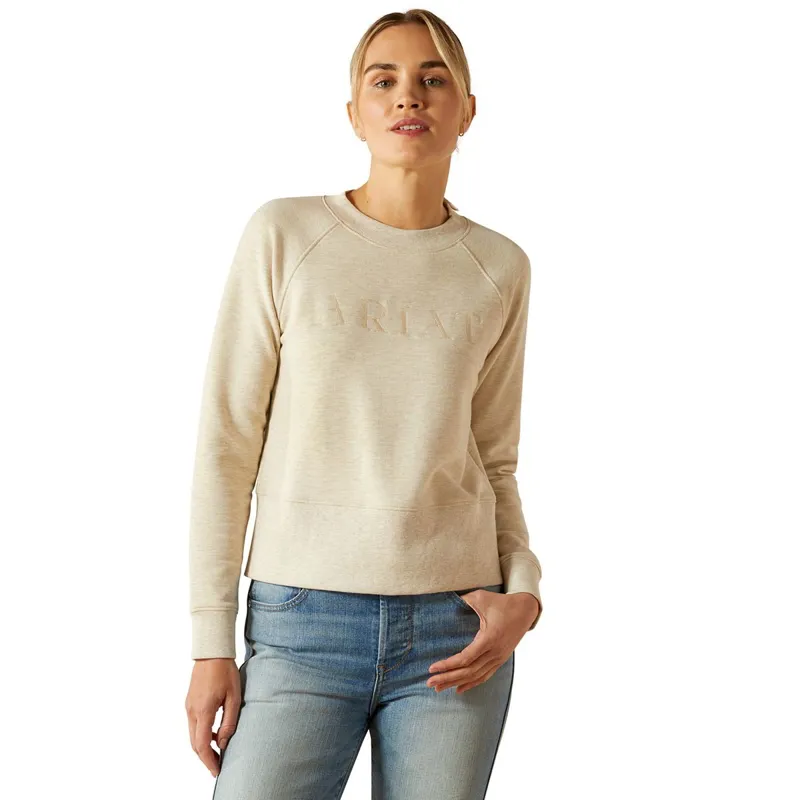 Ariat Martine Women's Sweatshirt - Pelican Heather