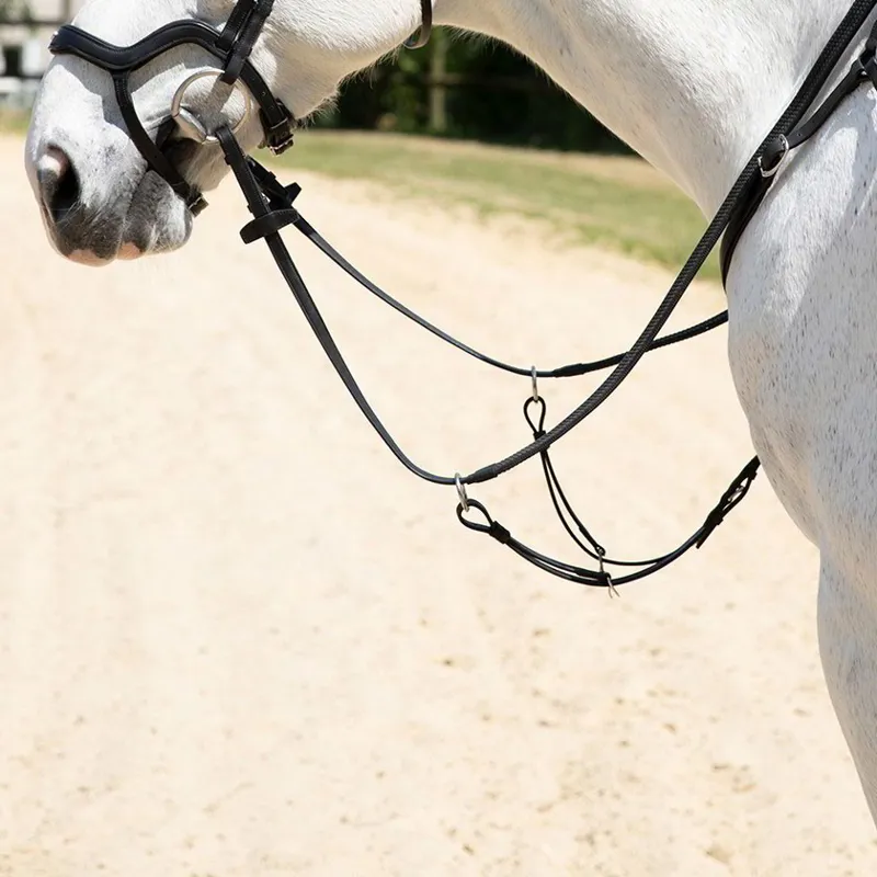Antares Origin Running Martingale Attachment - Black-1