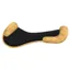 Mattes Correction Show Jumping Front and Rear Trim Half Pad - Black/Natural