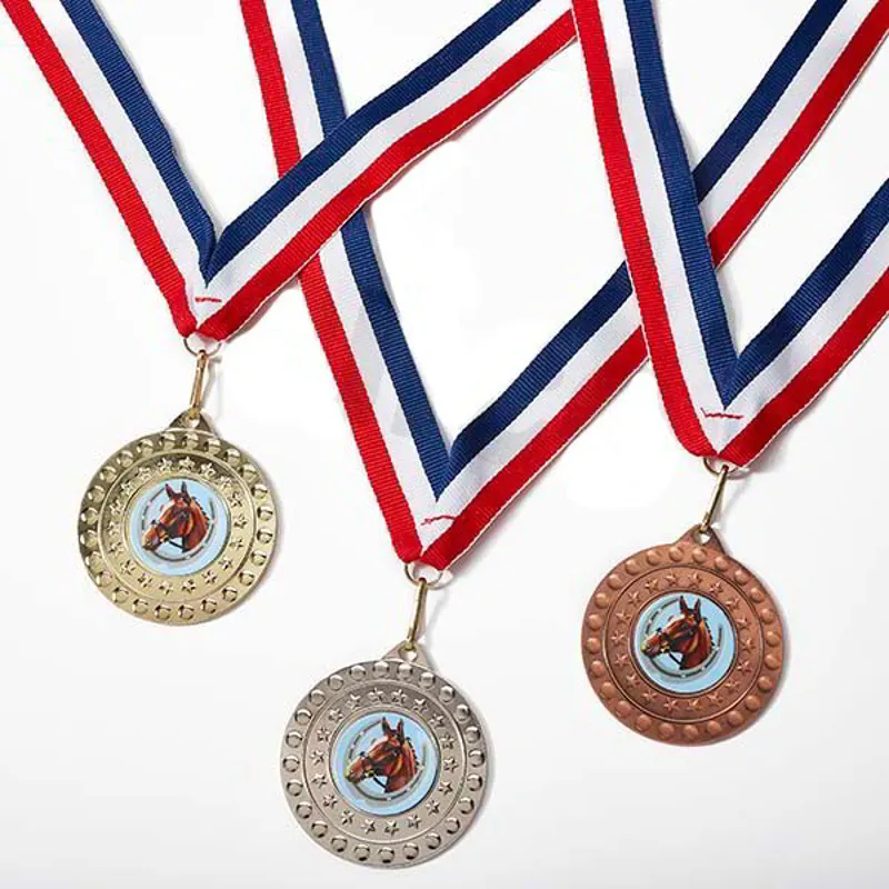 Elico Medal with Ribbon - Silver