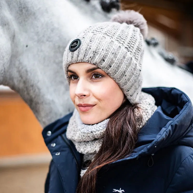 Schockemohle Melange Beanie - Cardamom-3