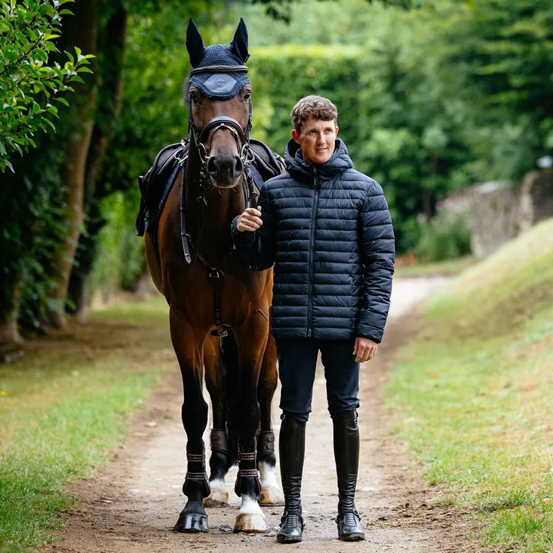 LeMieux Men's Hooded Puffer Jacket - Navy-9