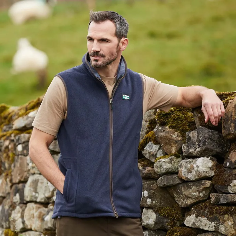 Ridgeline Kodiak Mens Vest - Navy-3