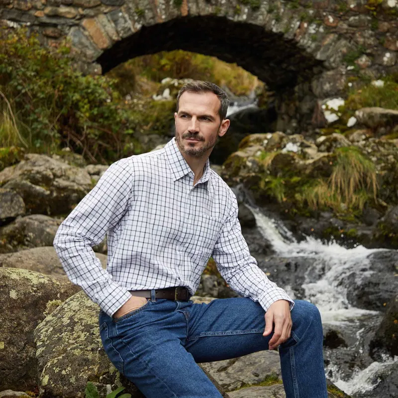 Ridgeline Sedgebrook Men's Shirt - Deep Forest/Smokey Olive-1