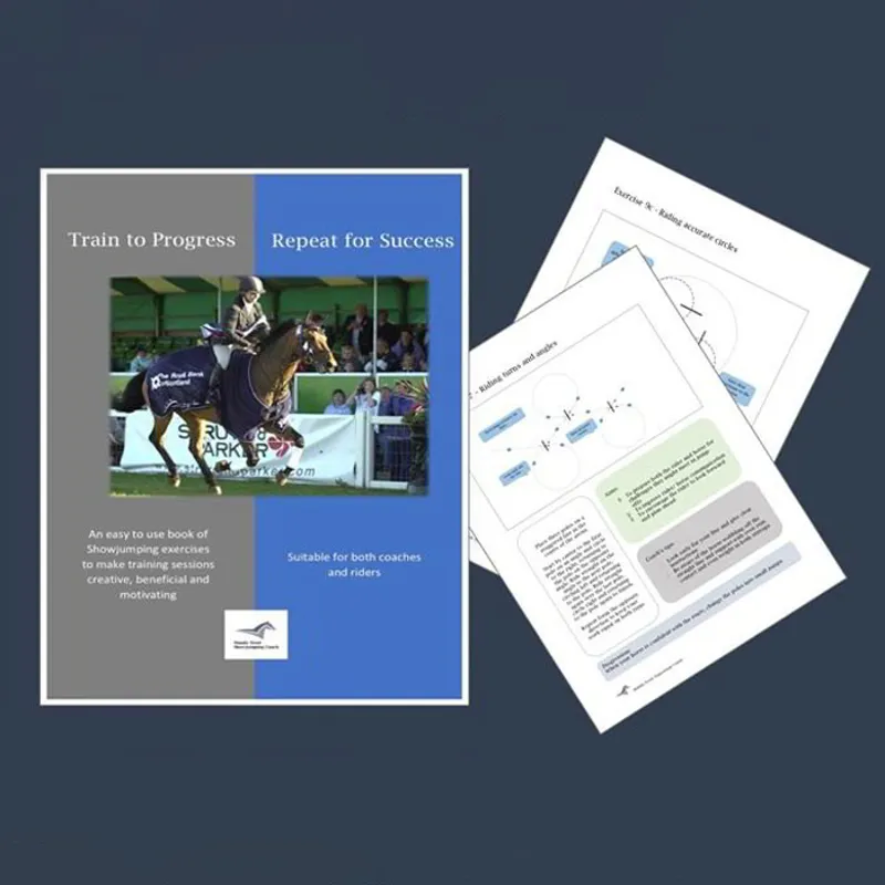 Train to Progress Repeat for Success Show Jumping Book by Mandy Frost