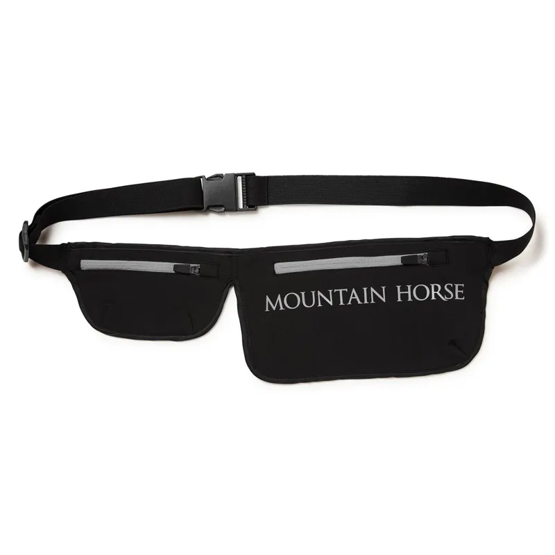 Mountain Horse Double Pocket Waist Bag - Black-1