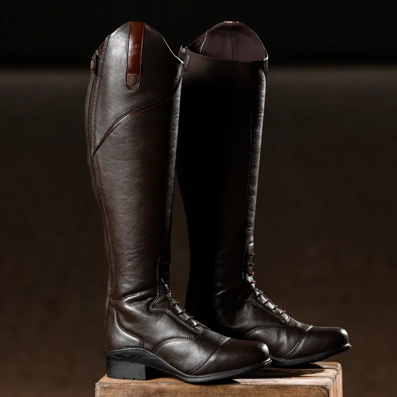Mountain Horse Veganza Womens Tall Riding Boots - Brown-2