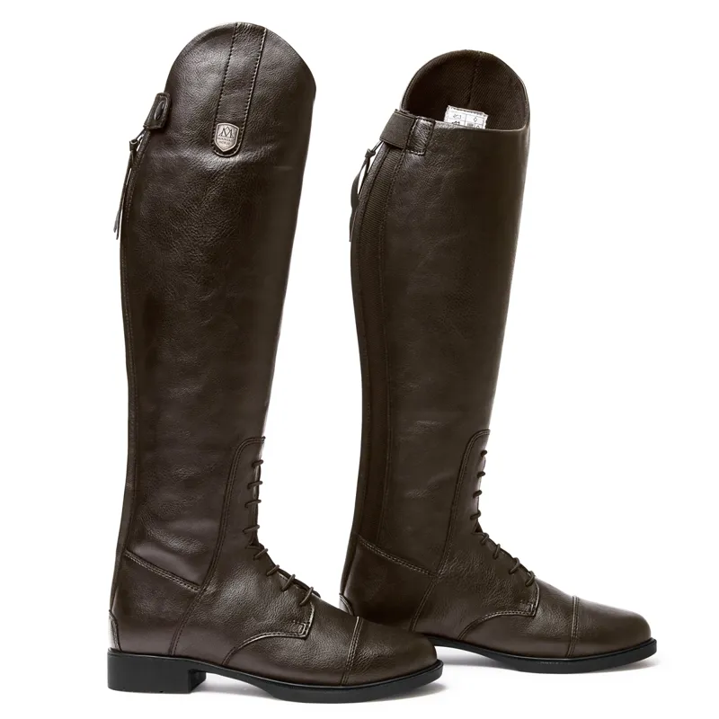 Mountain Horse Veganza Young Junior Tall Riding Boots - Brown