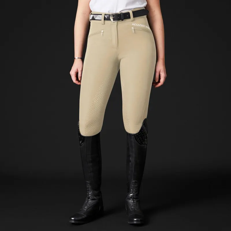 Mountain Horse Diana Full Grip Women's Competition Breeches - Sand-1