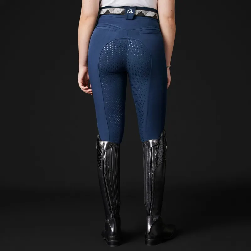 Mountain Horse Diana Full Grip Women's Breeches - Navy-1