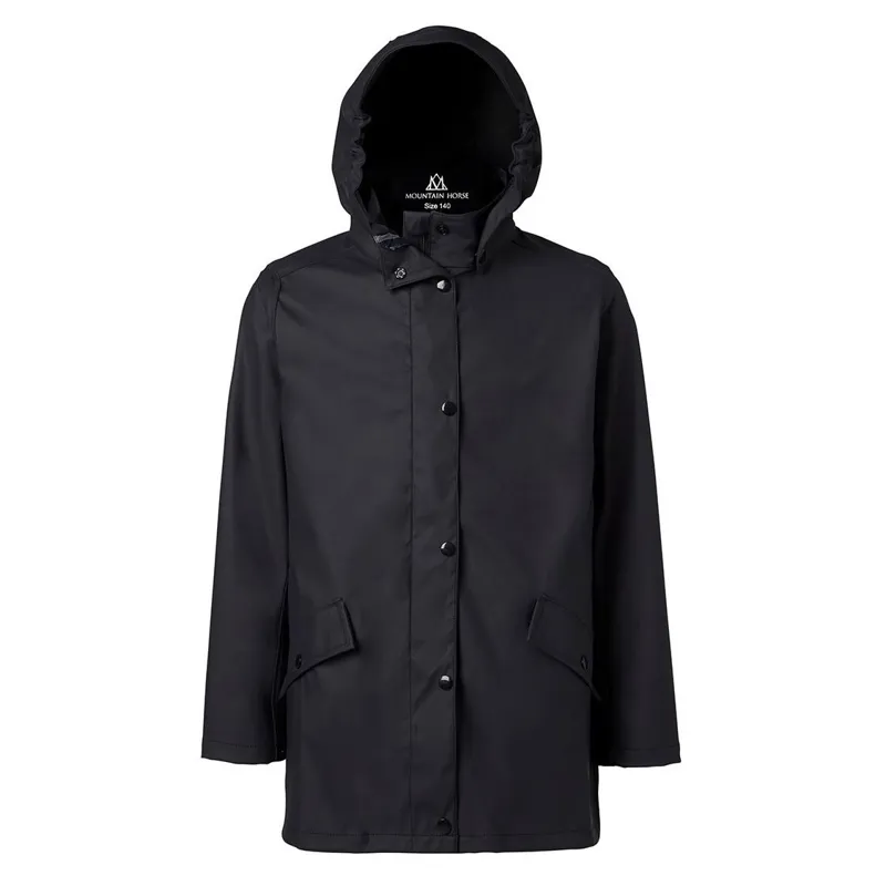 Mountain Horse Drops Junior Waterproof Jacket - Black