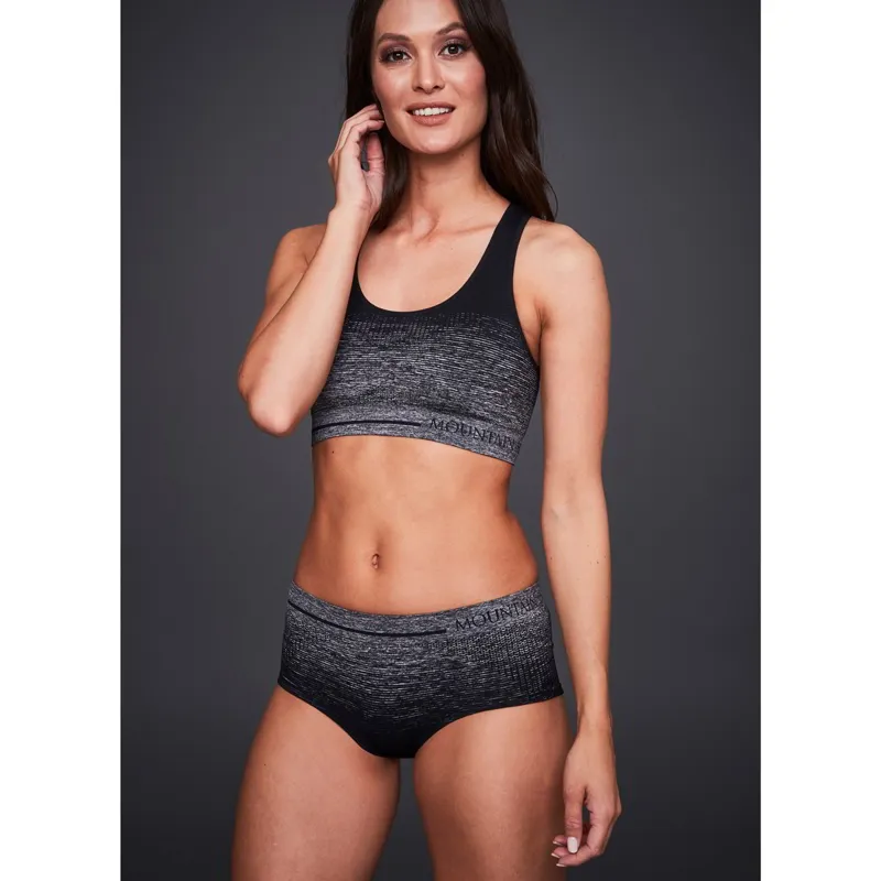 Mountain Horse Adore Tech Ladies Base Layer - Black Melange-1