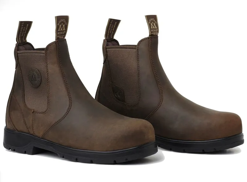 Mountain Horse Protective XTR Lite Paddock Boots - Brown