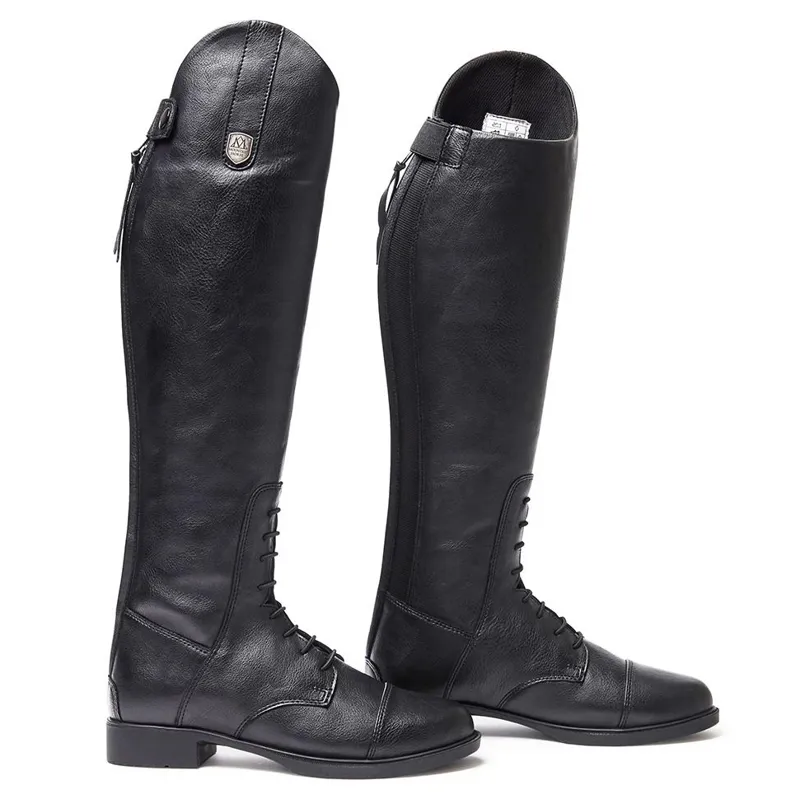 Mountain Horse Veganza Young Junior Tall Riding Boots - Black