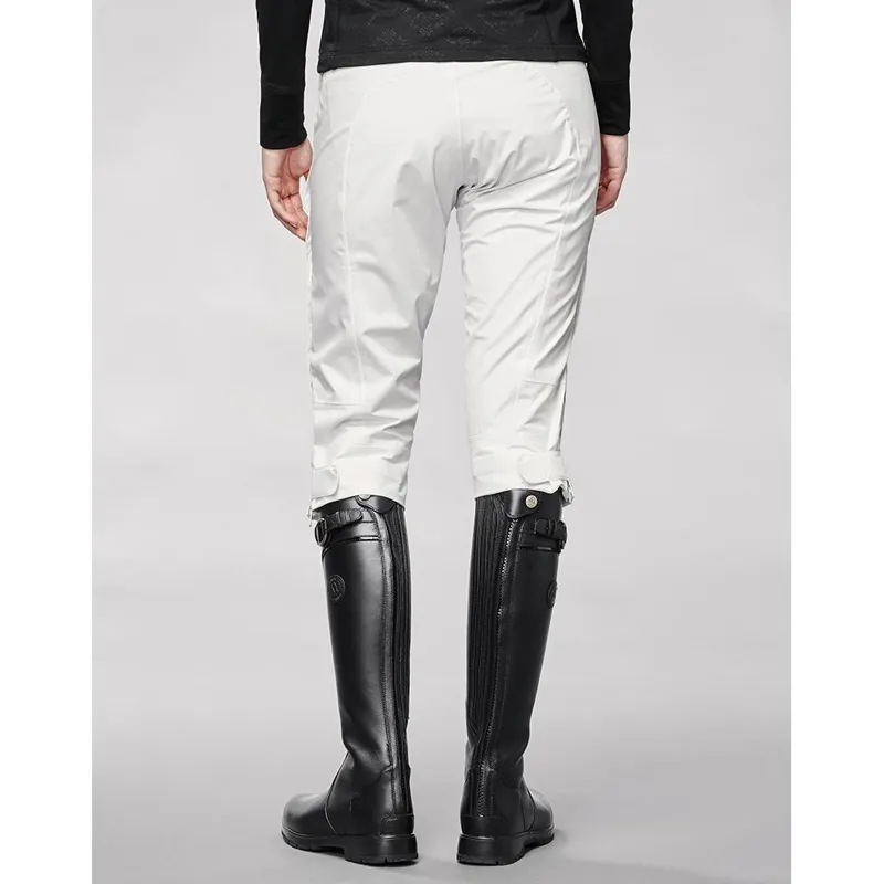 Mountain Horse Cover Tech Ladies Short Waterproof Pants - White-1