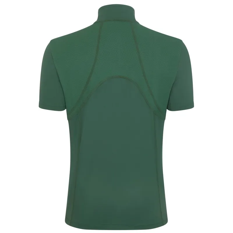 LeMieux Mia Mesh Short Sleeve Women's Base Layer - Hunter Green-5