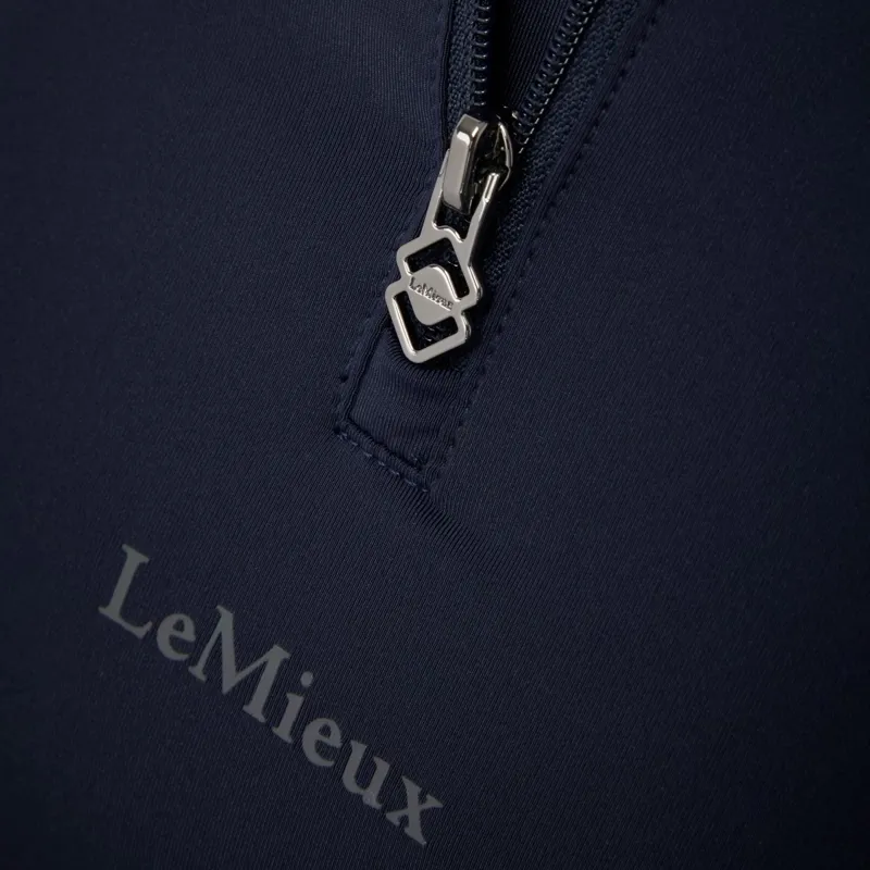 LeMieux Mia Mesh Womens Short Sleeve Base Layer - Navy-6