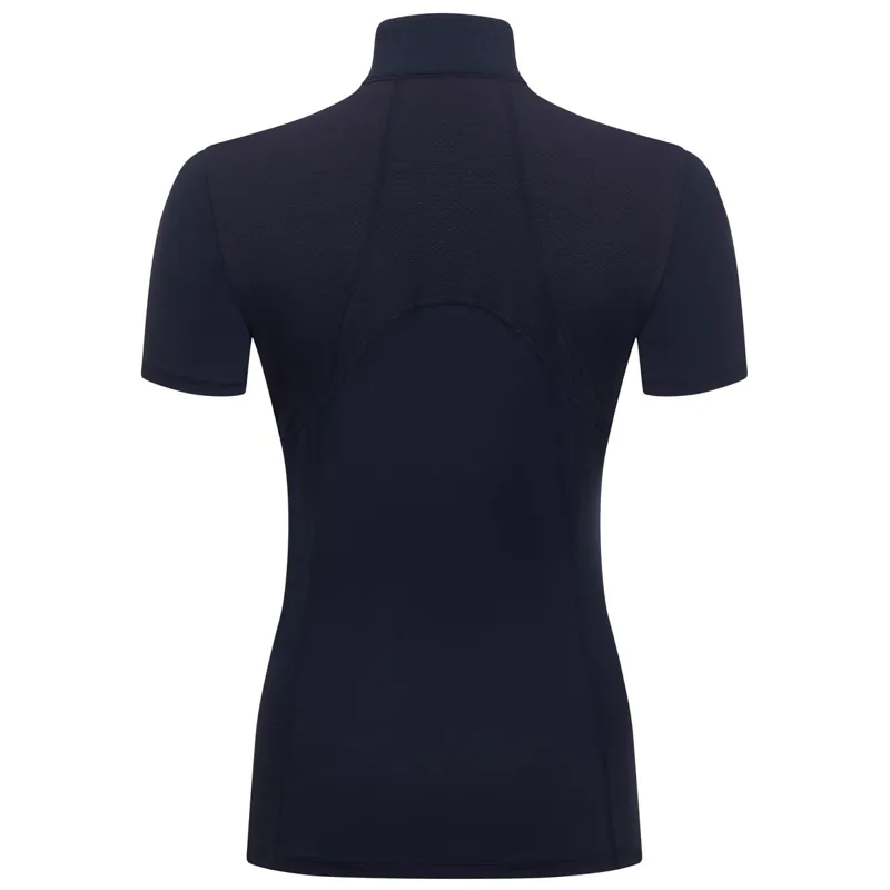 LeMieux Mia Mesh Womens Short Sleeve Base Layer - Navy-4