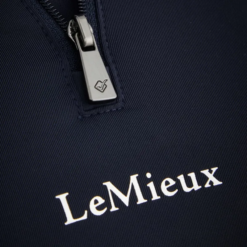 LeMieux Mia Mesh Long Sleeve Women's Base Layer - Navy-6