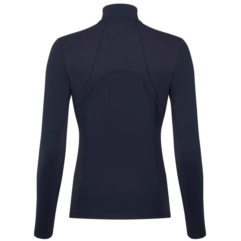 LeMieux Mia Mesh Long Sleeve Women's Base Layer - Navy-3