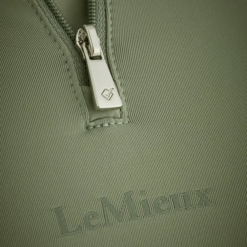 LeMieux Mia Mesh Women's Long Sleeve Base Layer - Thyme-7