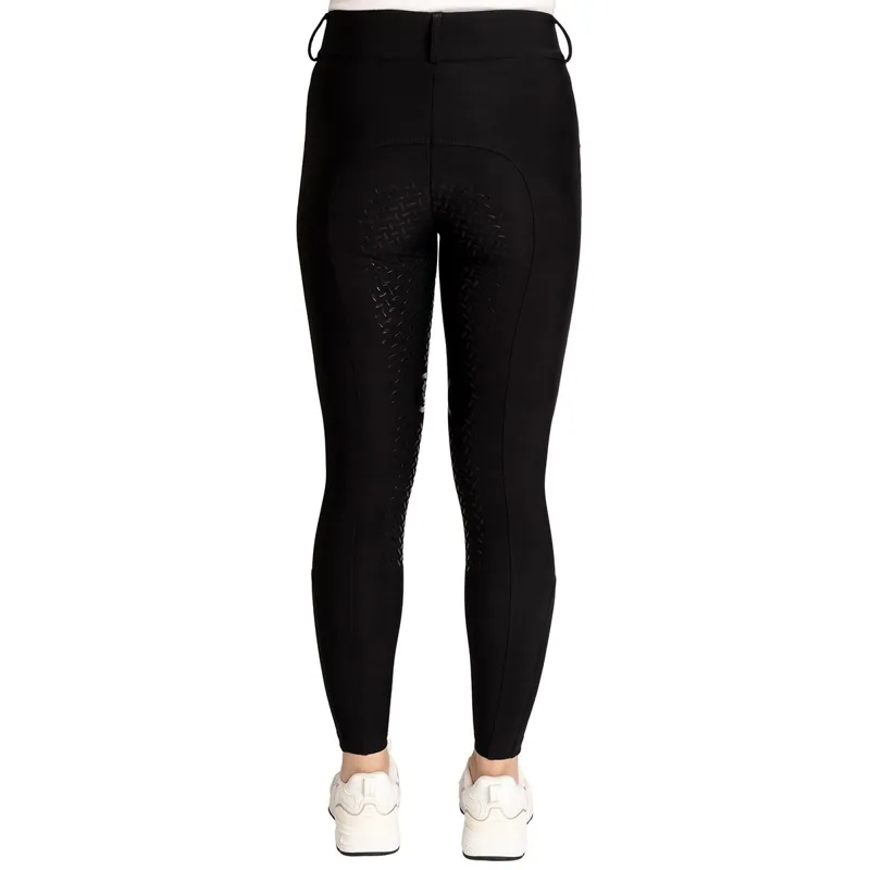 Kentucky Miami Full Grip Ladies Breeches - Black-2
