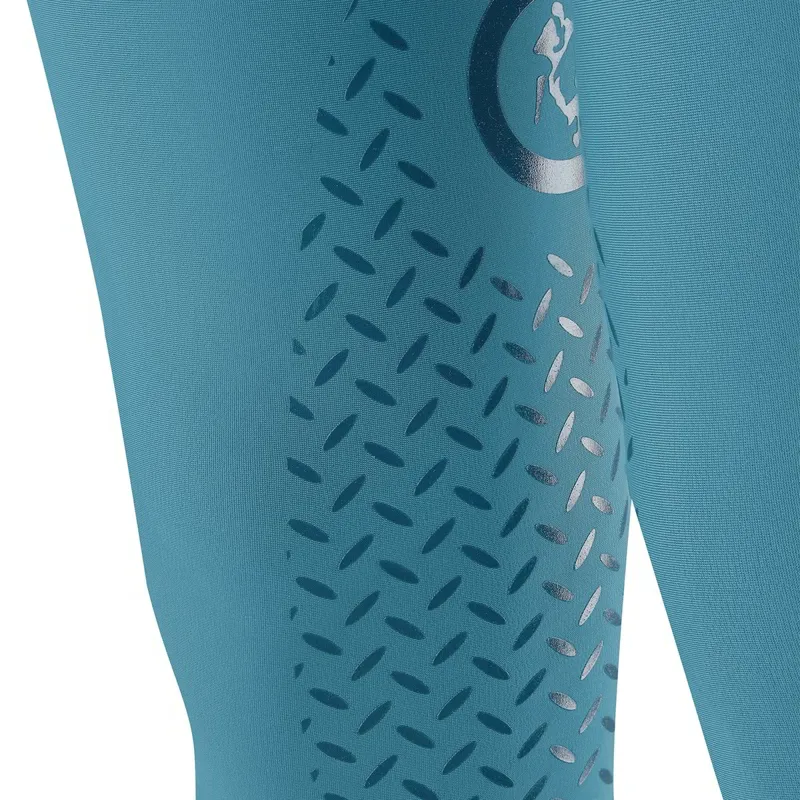 Kentucky Miami Junior Girls Knee Patch Breeches - Emerald-2