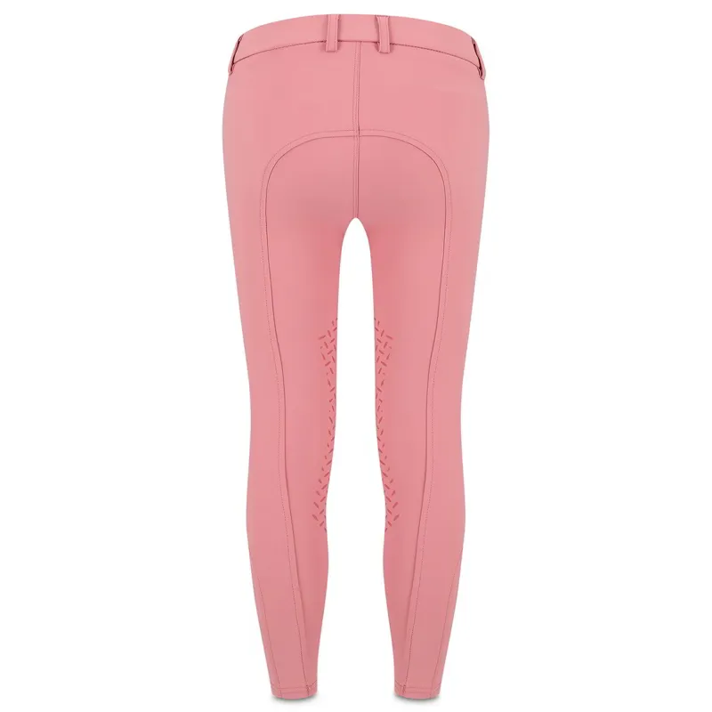 Kentucky Miami Junior Girls Knee Grip Breeches - Old Rose-2