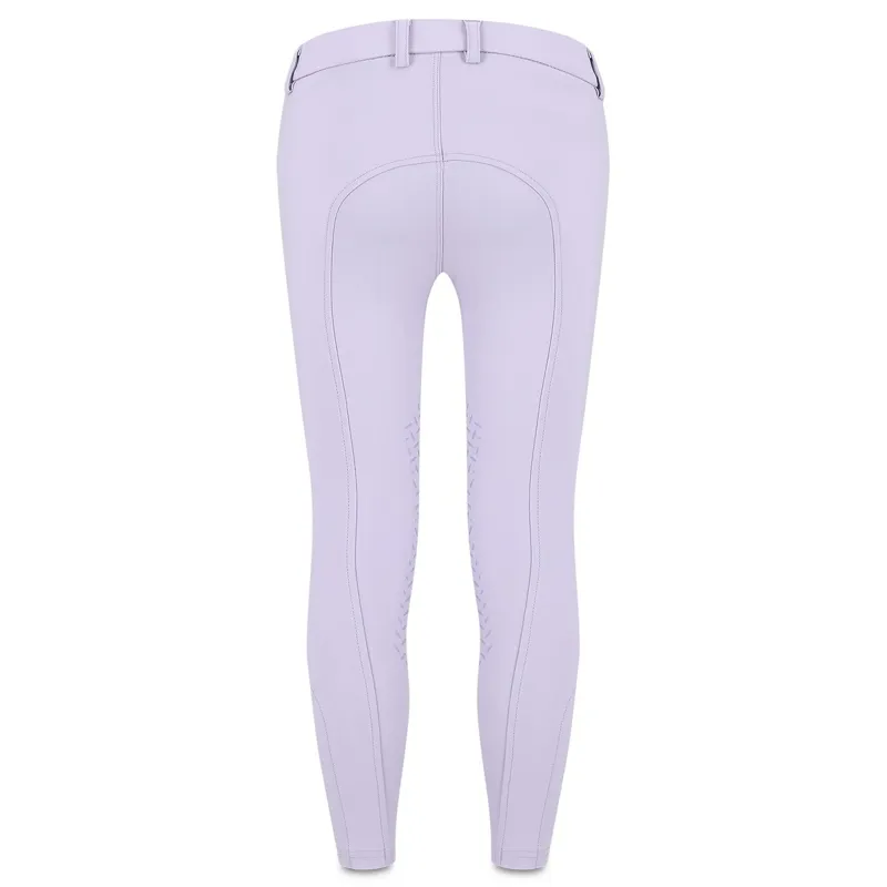 Kentucky Miami Junior Girls Knee Grip Breeches - Light Purple-3